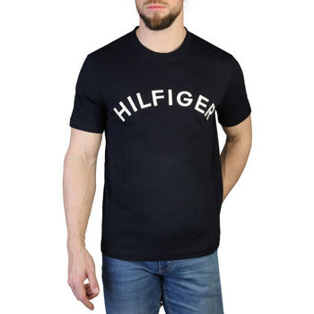 textil Herr T-shirts Tommy Hilfiger - mw0mw30055 Blå
