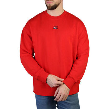 textil Herr Sweatshirts Tommy Hilfiger dm0dm16370 xnl red Röd