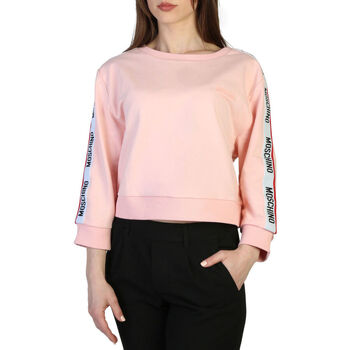 textil Dam Sweatshirts Moschino A1786-4409 A0227 Pink Rosa