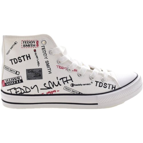 Skor Herr Sneakers Teddy Smith 71654 Vit