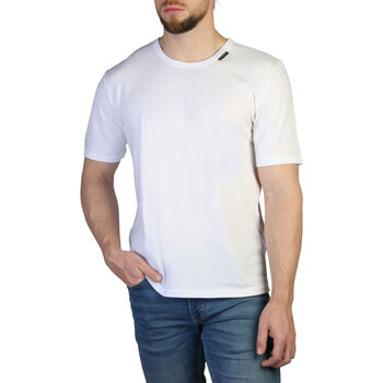textil Herr T-shirts Palm Angels - pmug001c99fab001 Vit