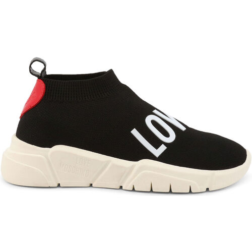 Skor Dam Sneakers Love Moschino - ja15113g1fiz8 Svart