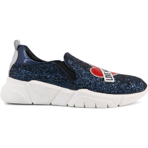 Skor Dam Sneakers Love Moschino ja15083g16ig-0750 blue Blå