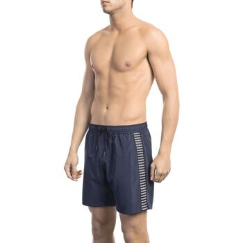 textil Herr Shorts / Bermudas Bikkembergs beachwear - bkk1mbm06 Blå