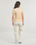 textil Dam T-shirts Calvin Klein Jeans WOVEN LABEL RIB REGULAR TEE Beige