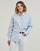 textil Dam Skjortor / Blusar Calvin Klein Jeans WOVEN LABEL RELAXED SHIRT Blå