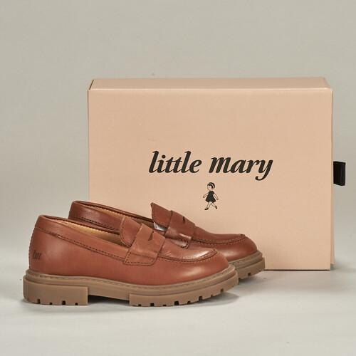 Skor Flickor Loafers Little Mary MARILOU Brun