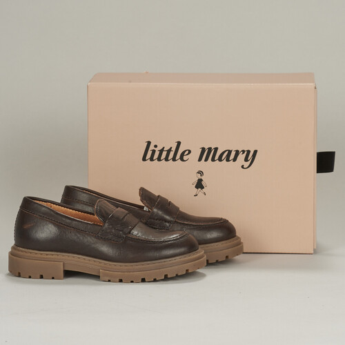 Skor Flickor Loafers Little Mary MARILOU Brun