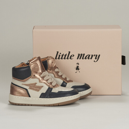 Skor Barn Höga sneakers Little Mary CAMILLE Brun