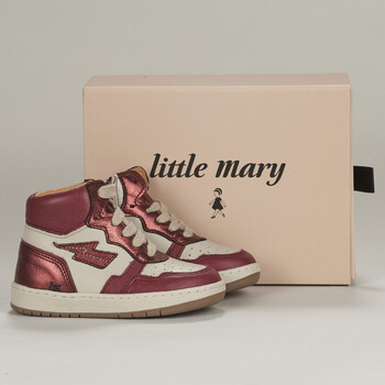 Skor Barn Höga sneakers Little Mary CAMILLE Röd