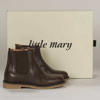 Skor Pojkar Boots Little Mary GAVIN Brun