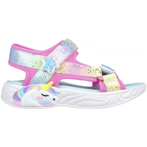 Skor Flickor Sandaler Skechers Unicorn dreams sandal - majes Flerfärgad