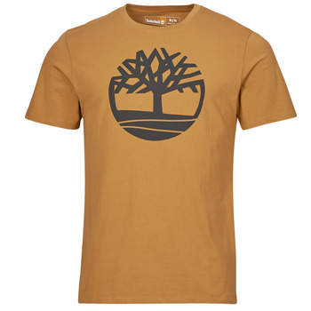 Timberland Tree Logo Short Sleeve Tee Gul