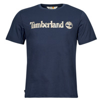 textil Herr T-shirts Timberland Camo Linear Logo Short Sleeve Tee Marin