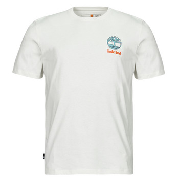 textil Herr T-shirts Timberland Back Graphic Short Sleeve Tee Vit