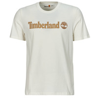 textil Herr T-shirts Timberland Linear Logo Short Sleeve Tee Vit