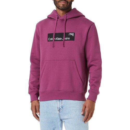 textil Herr Sweatshirts Calvin Klein Jeans J30J324106 Violett