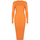 textil Dam Korta klänningar Silvian Heach PGA22208VE Orange