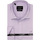textil Herr Långärmade skjortor Gentile Bellini Enfärgade Oxford Lila Violett