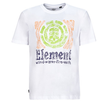 textil Herr T-shirts Element VOLLEY SS Vit