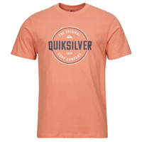 textil Herr T-shirts Quiksilver CIRCLE UP SS Korall