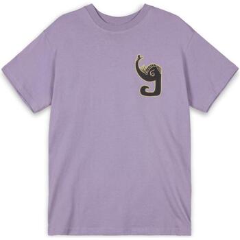 textil Herr T-shirts Grimey  Violett