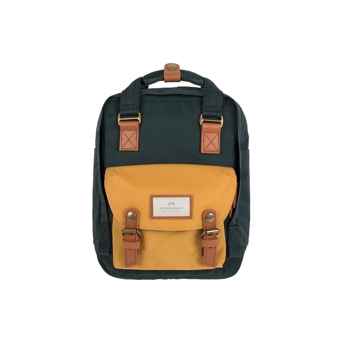 Väskor Dam Ryggsäckar Doughnut Macaroon Mini Backpack - Slate Green/Yellow Grön