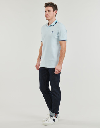 Fred Perry TWIN TIPPED FRED PERRY SHIRT Blå / Marin