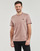 textil Herr T-shirts Fred Perry TWIN TIPPED T-SHIRT Rosa / Svart
