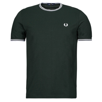 Fred Perry TWIN TIPPED T-SHIRT Svart