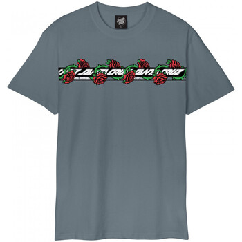 textil Herr T-shirts & Pikétröjor Santa Cruz Dressen roses ever-slick Grå