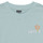 textil Flickor T-shirts Levi's OCEAN BEACH SS TEE Blå / Pastell / Orange / Pastell