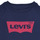 textil Flickor Sweatshirts Levi's BATWING CREWNECK SWEATSHIRT Marin / Röd