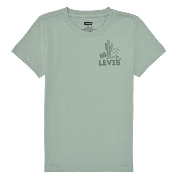 textil Pojkar T-shirts Levi's CACTI CLUB TEE Blå