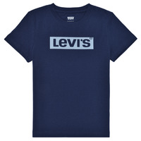 textil Pojkar T-shirts Levi's SHORT SLEEVE GRAPHIC TEE SHIRT Blå