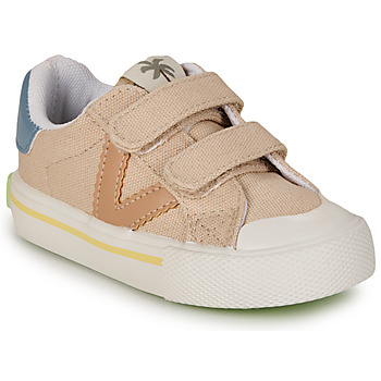 Skor Barn Sneakers Victoria TRIBU Beige / Blå