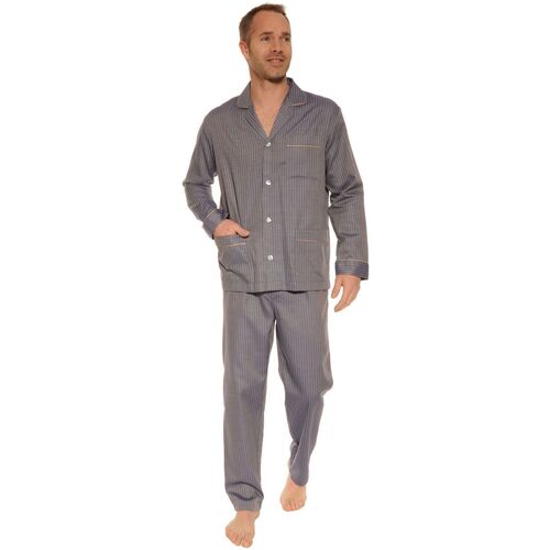 textil Herr Pyjamas/nattlinne Pilus CURTIS Blå