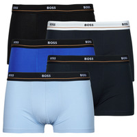Underkläder Herr Boxershorts BOSS Trunk 5P Essential Blå / Marin / Svart