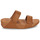 Skor Dam Sandaler FitFlop Lulu Adjustable Leather Slides Brun / Kamel