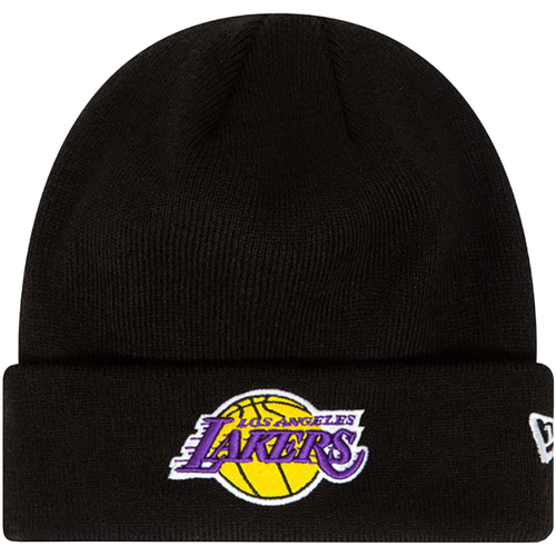 Accessoarer Herr Mössor New-Era Essential Cuff Beanie Los Angeles Lakers Hat Svart