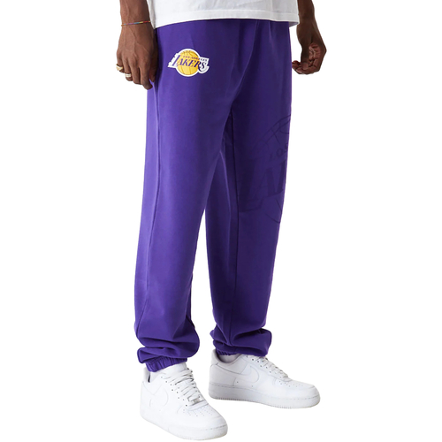 textil Herr Joggingbyxor New-Era NBA Joggers Lakers Violett