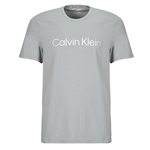 textil Herr T-shirts Calvin Klein Jeans S/S CREW NECK Grå