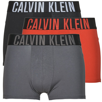 Underkläder Herr Boxershorts Calvin Klein Jeans TRUNK 3PK X3 Röd / Svart / Grå
