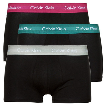 Underkläder Herr Boxershorts Calvin Klein Jeans LOW RISE TRUNK 3PK X3 Svart