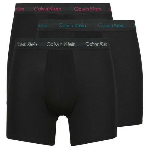 Underkläder Herr Boxershorts Calvin Klein Jeans BOXER BRIEF 3PK X3 Svart