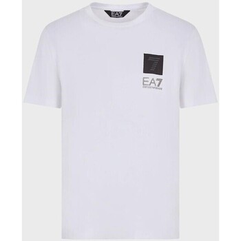textil Herr T-shirts Emporio Armani EA7 6RPT26 PJHYZ Vit