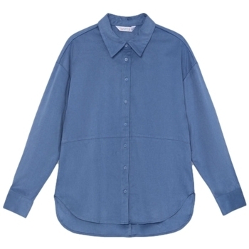 textil Dam Blusar Compania Fantastica COMPAÑIA FANTÁSTICA Shirt 11057 - Blue Blå