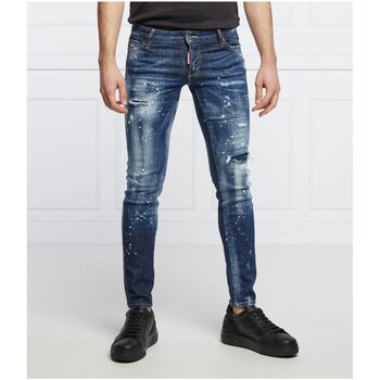 textil Herr Skinny Jeans Dsquared S71LB0944 Blå
