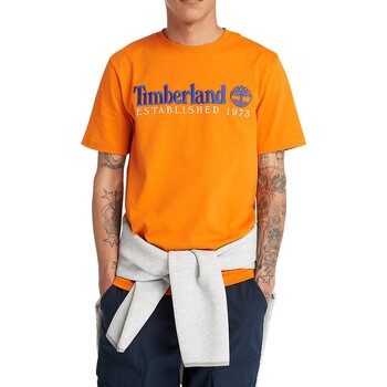 textil Herr T-shirts Timberland 221876 Orange