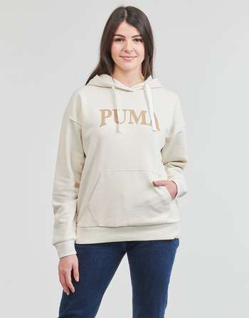 textil Dam Sweatshirts Puma PUMA SQUAD HOODIE TR Beige